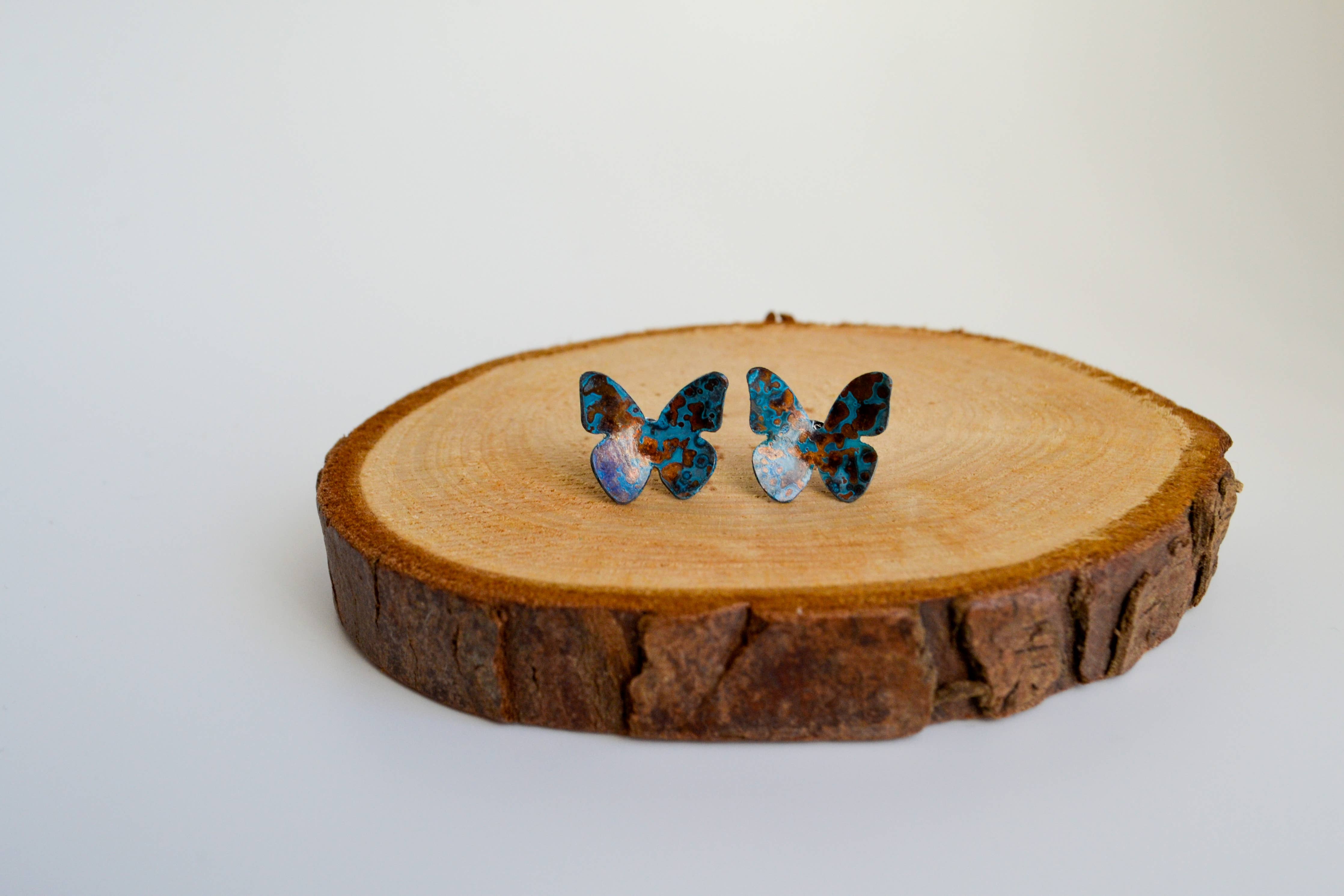 Butterfly Stud Earrings
