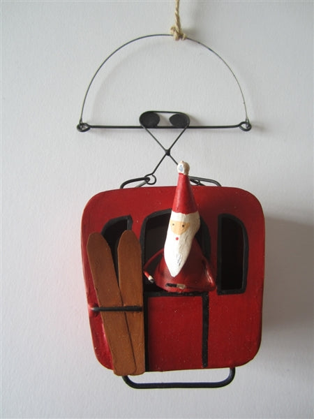 Cable Car Santa - The Nancy Smillie Shop - Art, Jewellery & Designer Gifts Glasgow