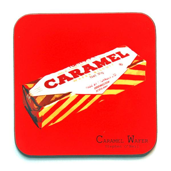 Caramel Wafer Coaster - The Nancy Smillie Shop - Art, Jewellery & Designer Gifts Glasgow
