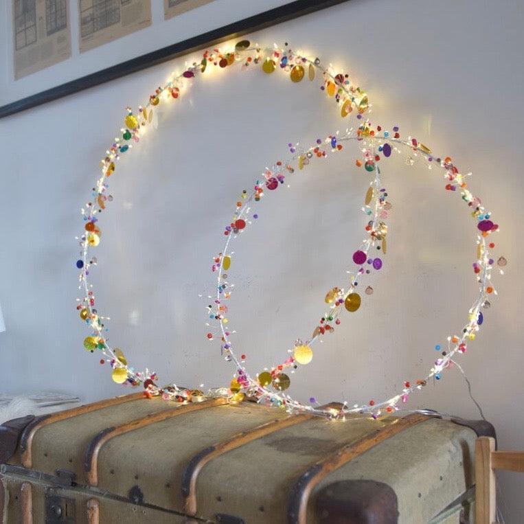 Celebration Folklore Circle Light 40cm - The Nancy Smillie Shop - Art, Jewellery & Designer Gifts Glasgow