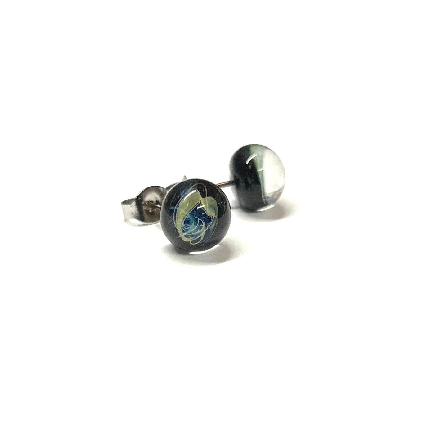 Centaurus Celestial Studs Handmade Glass - Gifts Under £15 - Scotland