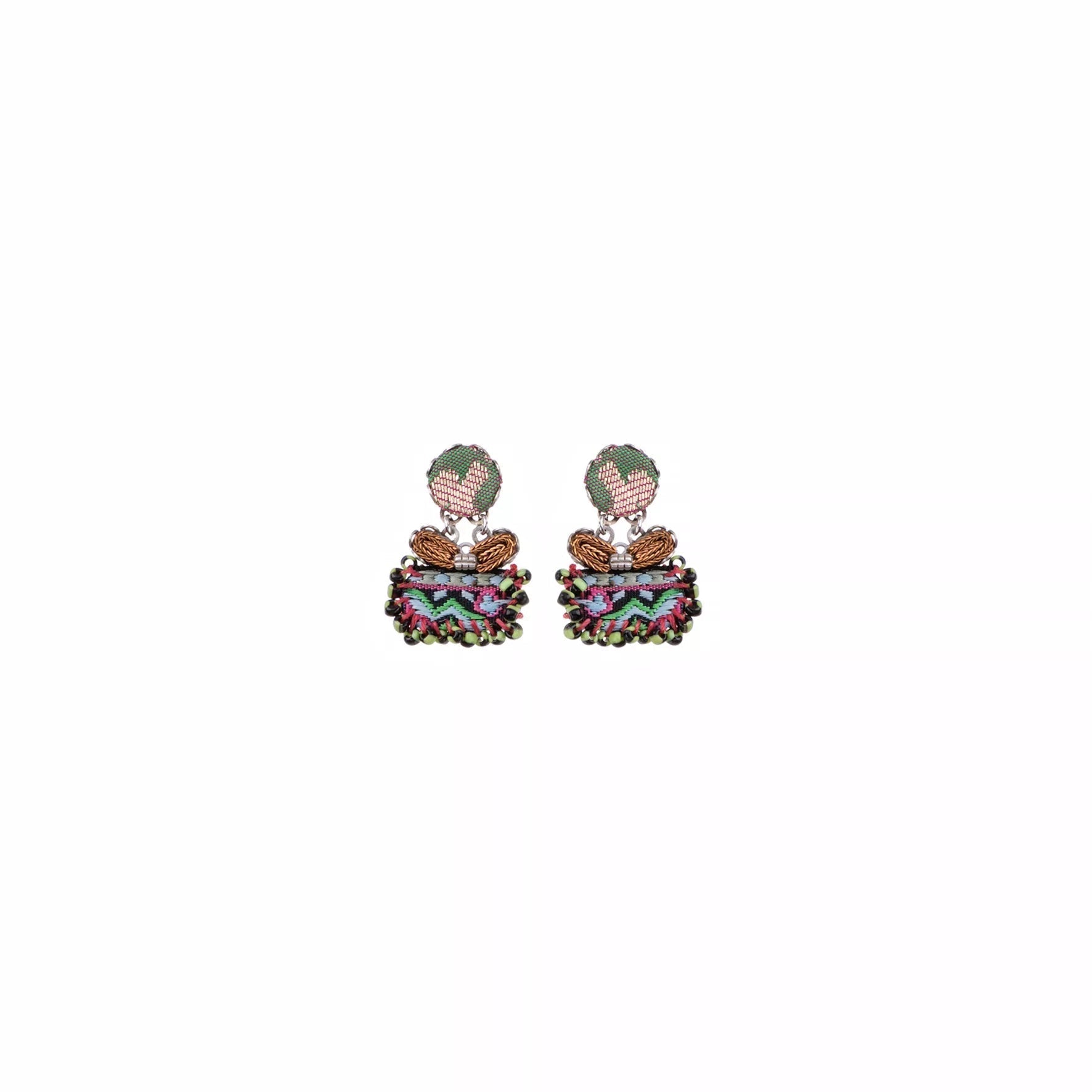 Champagne Kiana Earrings - The Nancy Smillie Shop - Art, Jewellery & Designer Gifts Glasgow