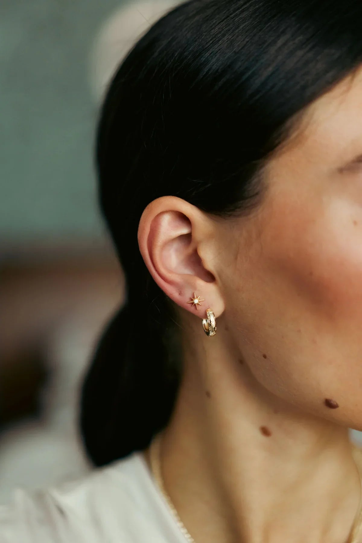 Chance Earrings Gold - Jewellery - Scotland