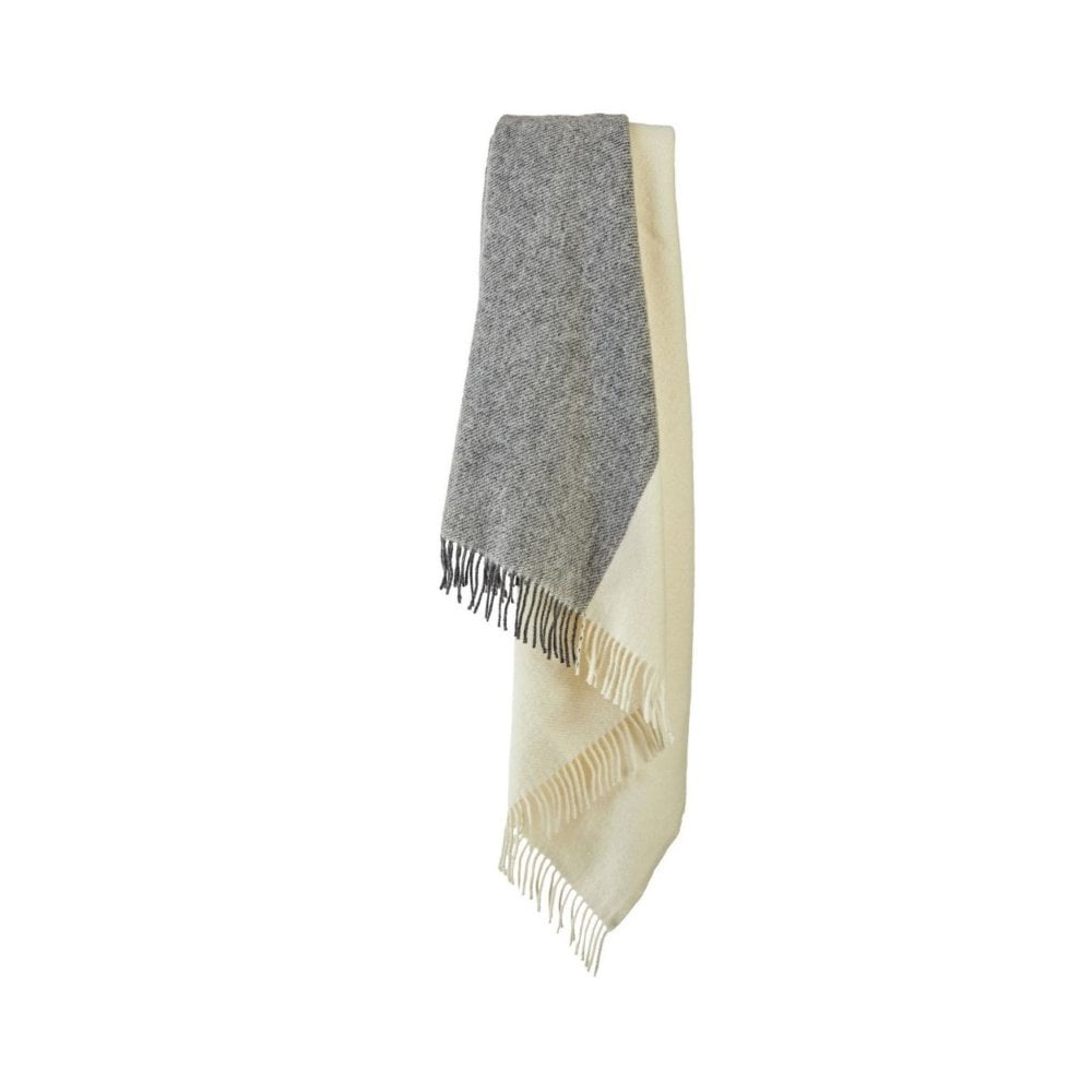 Charcoal & Cream Moorland Throw - The Nancy Smillie Shop - Art, Jewellery & Designer Gifts Glasgow