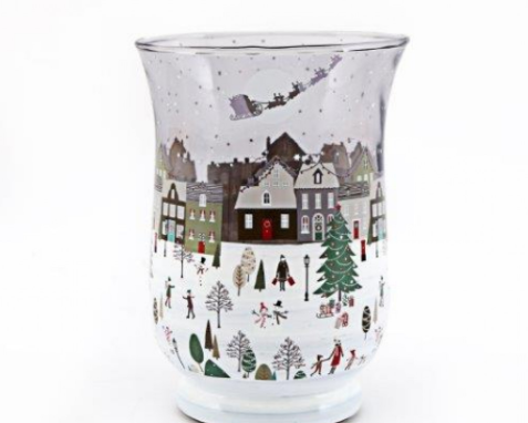 Christmas Market Candle Holder - The Nancy Smillie Shop - Art, Jewellery & Designer Gifts Glasgow