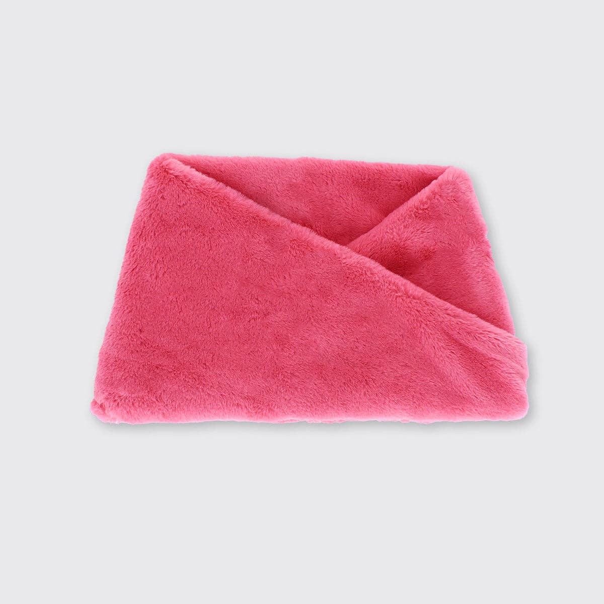 Chunky Faux Fur Snood: Burnt Orange - Gifts Under £20 - Scotland