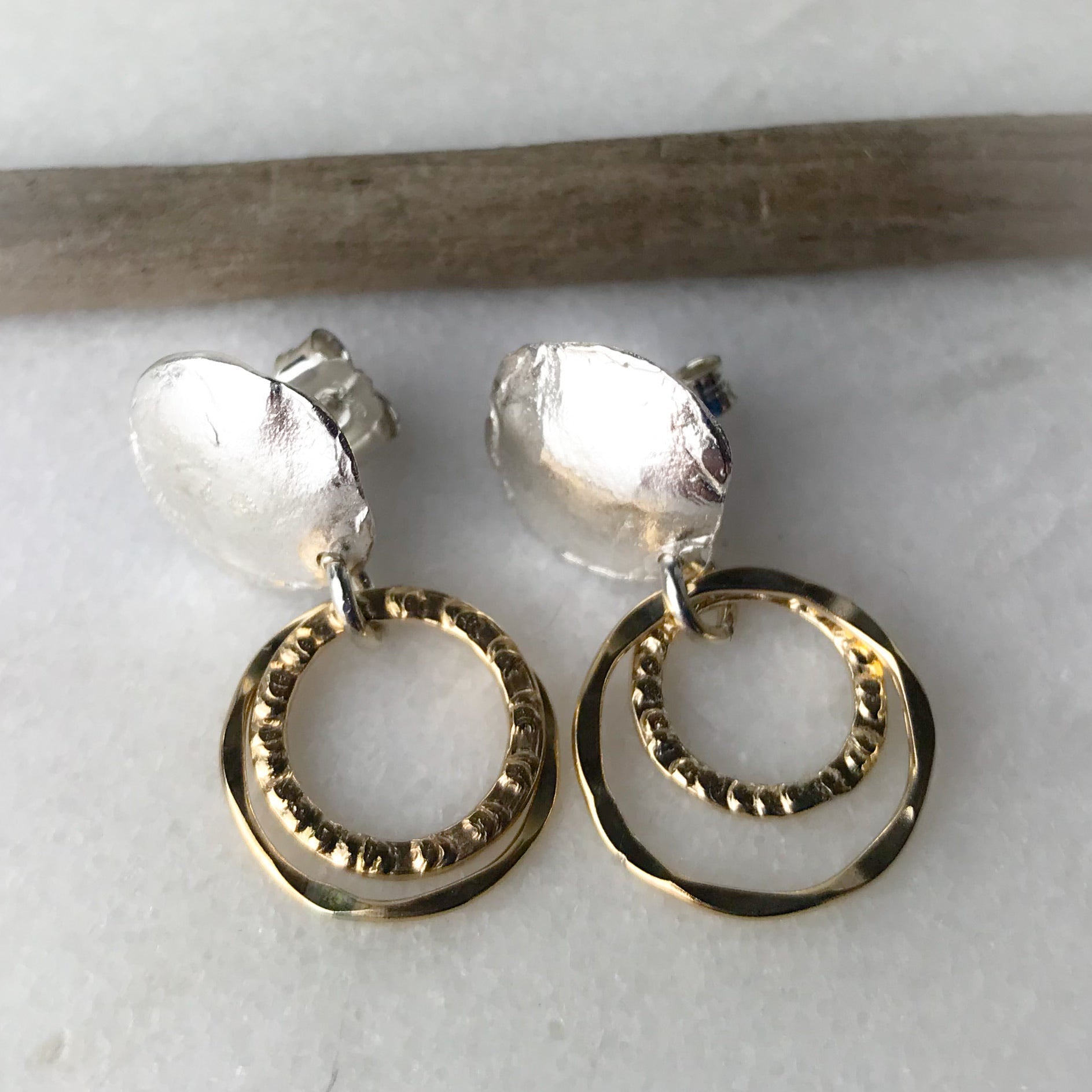 Circles Earrings - The Nancy Smillie Shop - Art, Jewellery & Designer Gifts Glasgow