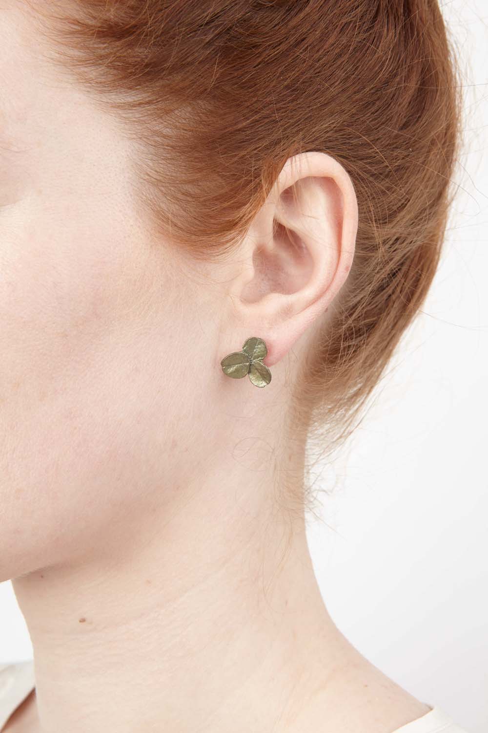 Clover Leaf Earrings - The Nancy Smillie Shop - Art, Jewellery & Designer Gifts Glasgow