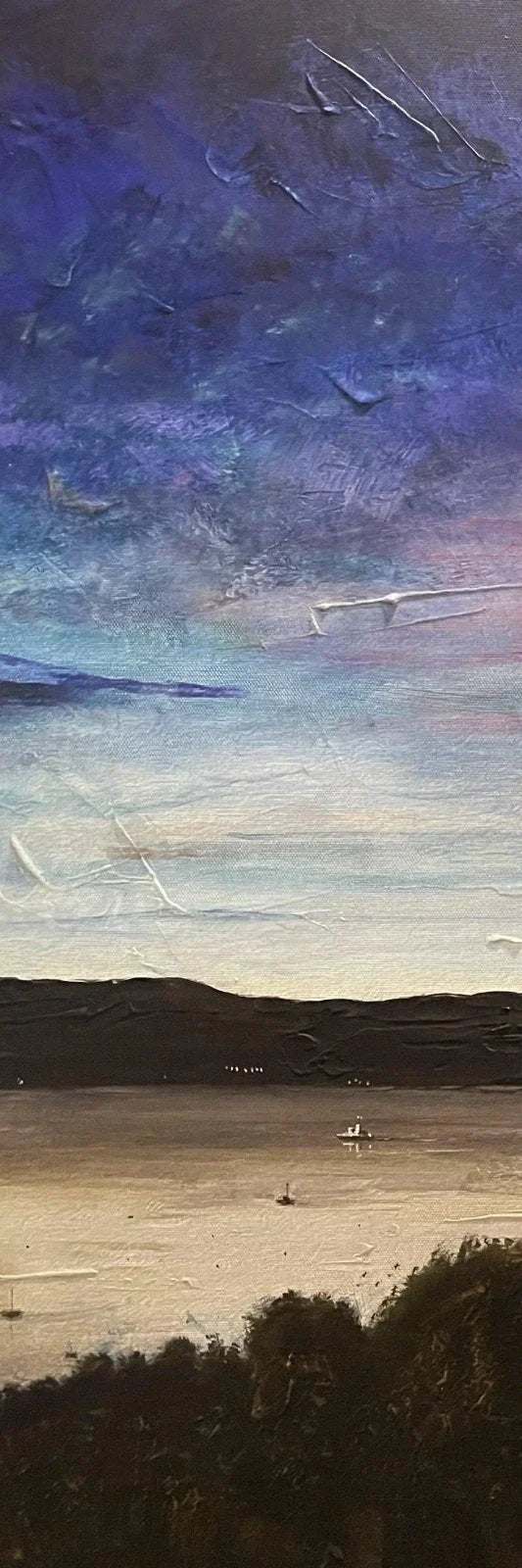 Clyde Twilight Triptych | Statement Interior Wall Art from Scotland - All Prints