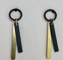 Typo earrings
