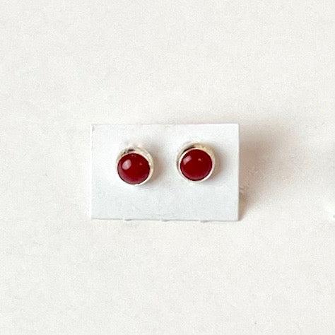Coral Studs - The Nancy Smillie Shop - Art, Jewellery & Designer Gifts Glasgow