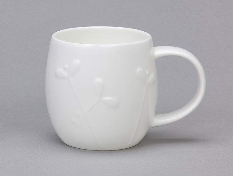 Cress Plum Large Mug - The Nancy Smillie Shop - Art, Jewellery & Designer Gifts Glasgow