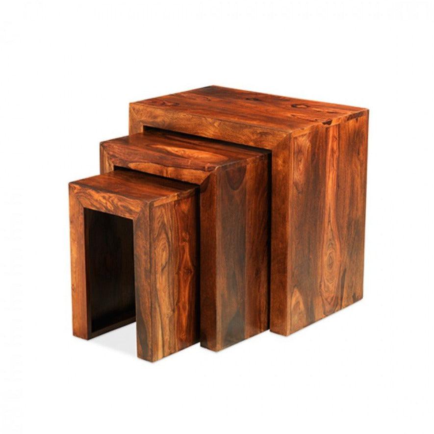 Cube Nest Of 3 Tables - The Nancy Smillie Shop - Art, Jewellery & Designer Gifts Glasgow