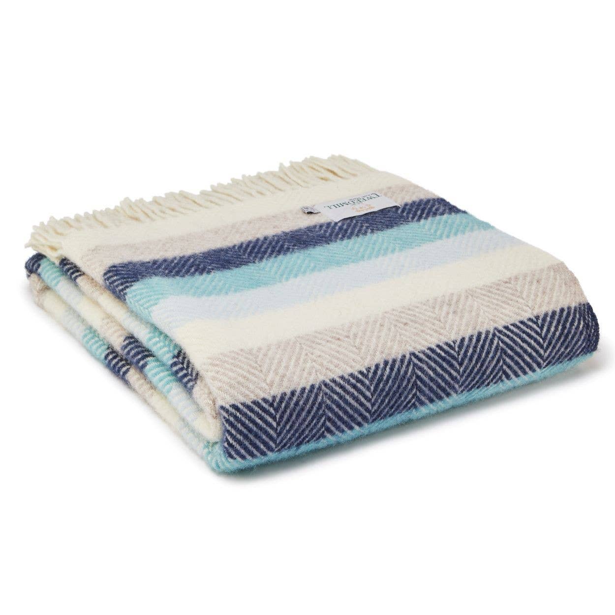 Seashore stripe throw