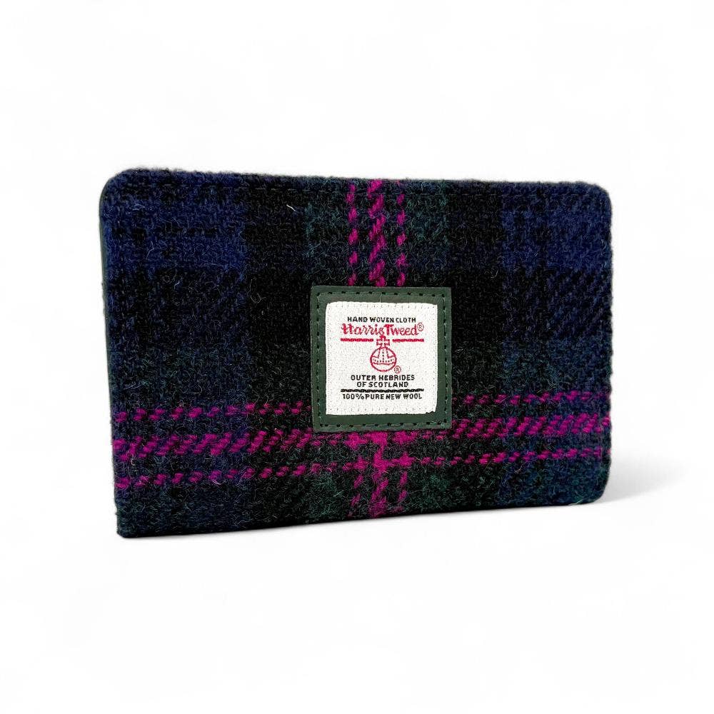 Harris Tweed Zip Purse Baird Check