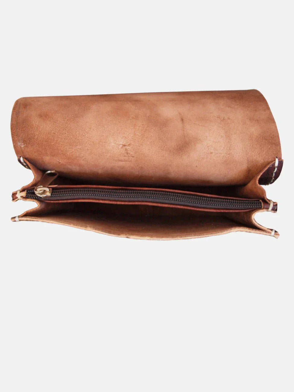 Dark Brown Kenitra cross Body bag - Reversible Clutch Shoulder Camera - Bags of Bags! - Scotland