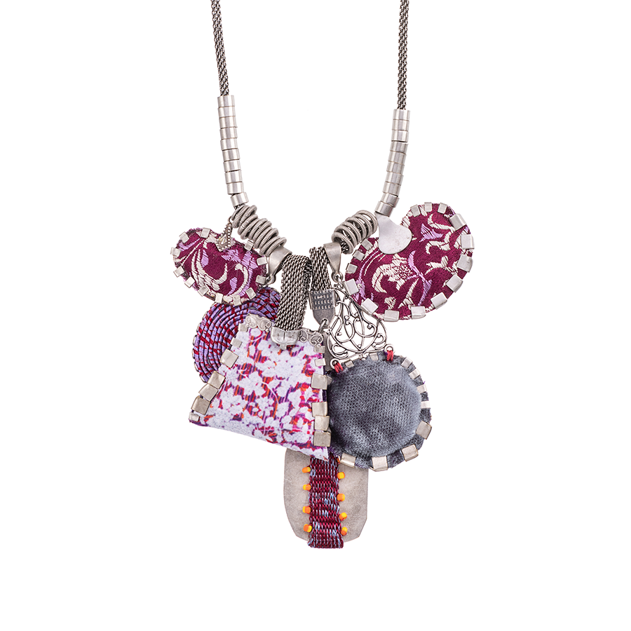 Deep Purple Madelyn Necklace - The Nancy Smillie Shop - Art, Jewellery & Designer Gifts Glasgow