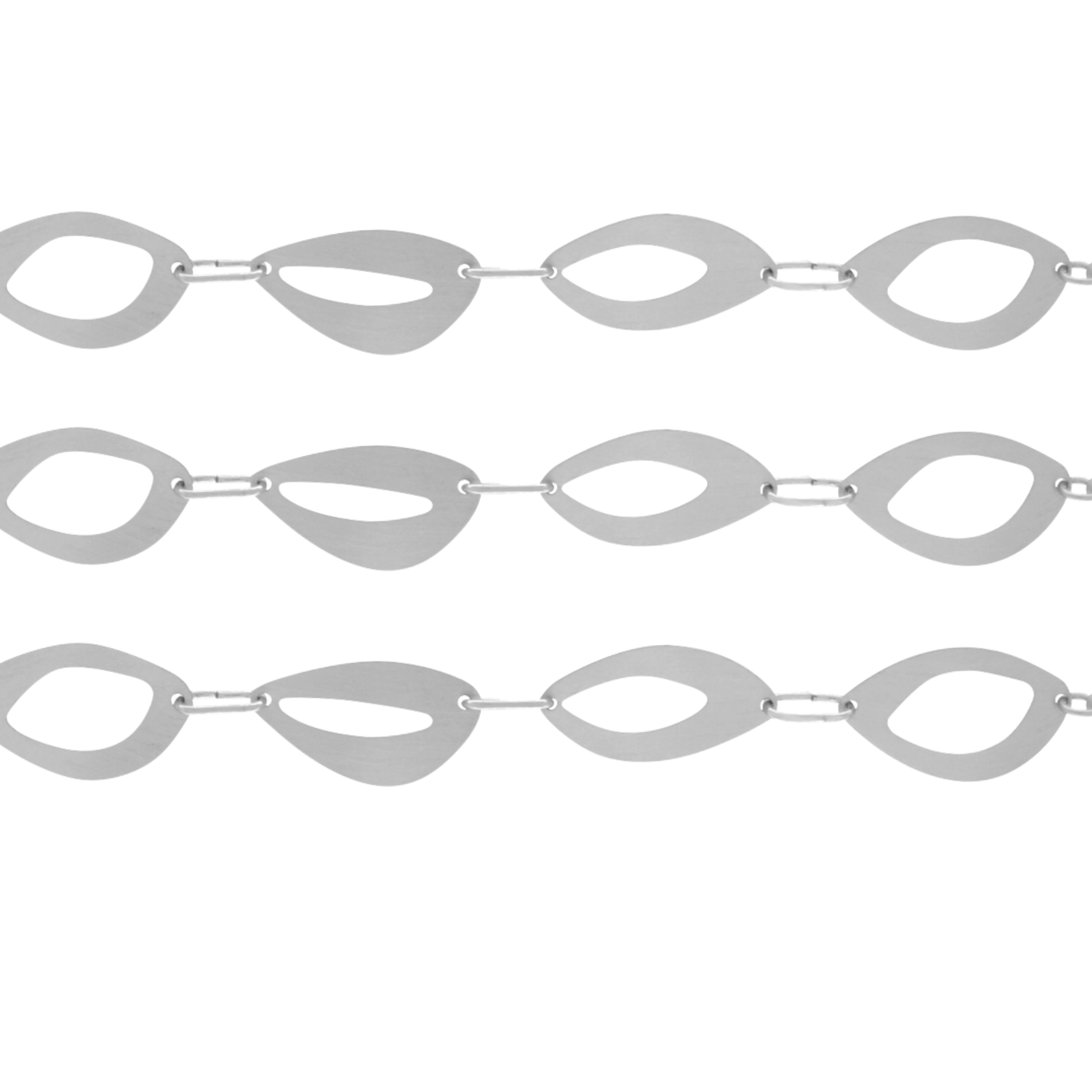 Alaya IN:STORE Asymmetrical Bracelet Silver Plating