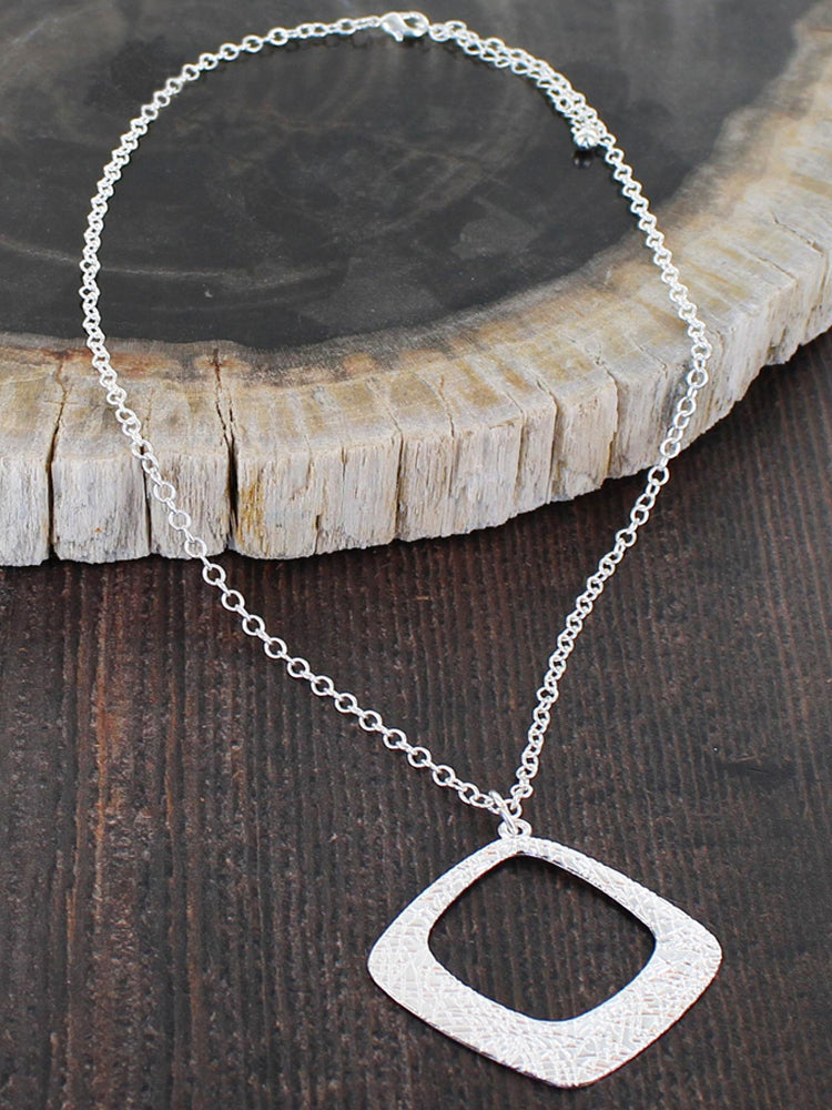 Diamond Shape Necklace - The Nancy Smillie Shop - Art, Jewellery & Designer Gifts Glasgow