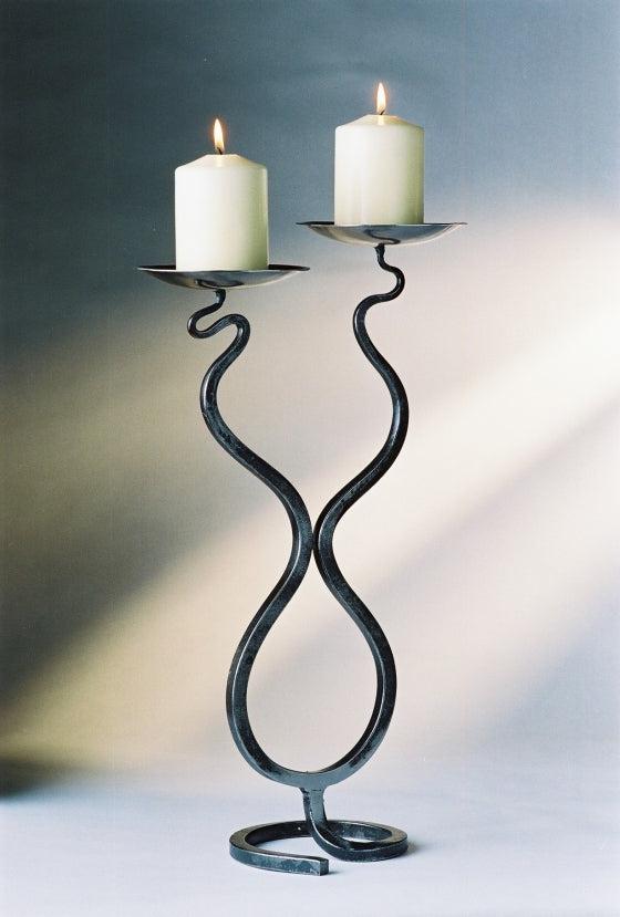 Double Wave Candleholder - The Nancy Smillie Shop - Art, Jewellery & Designer Gifts Glasgow