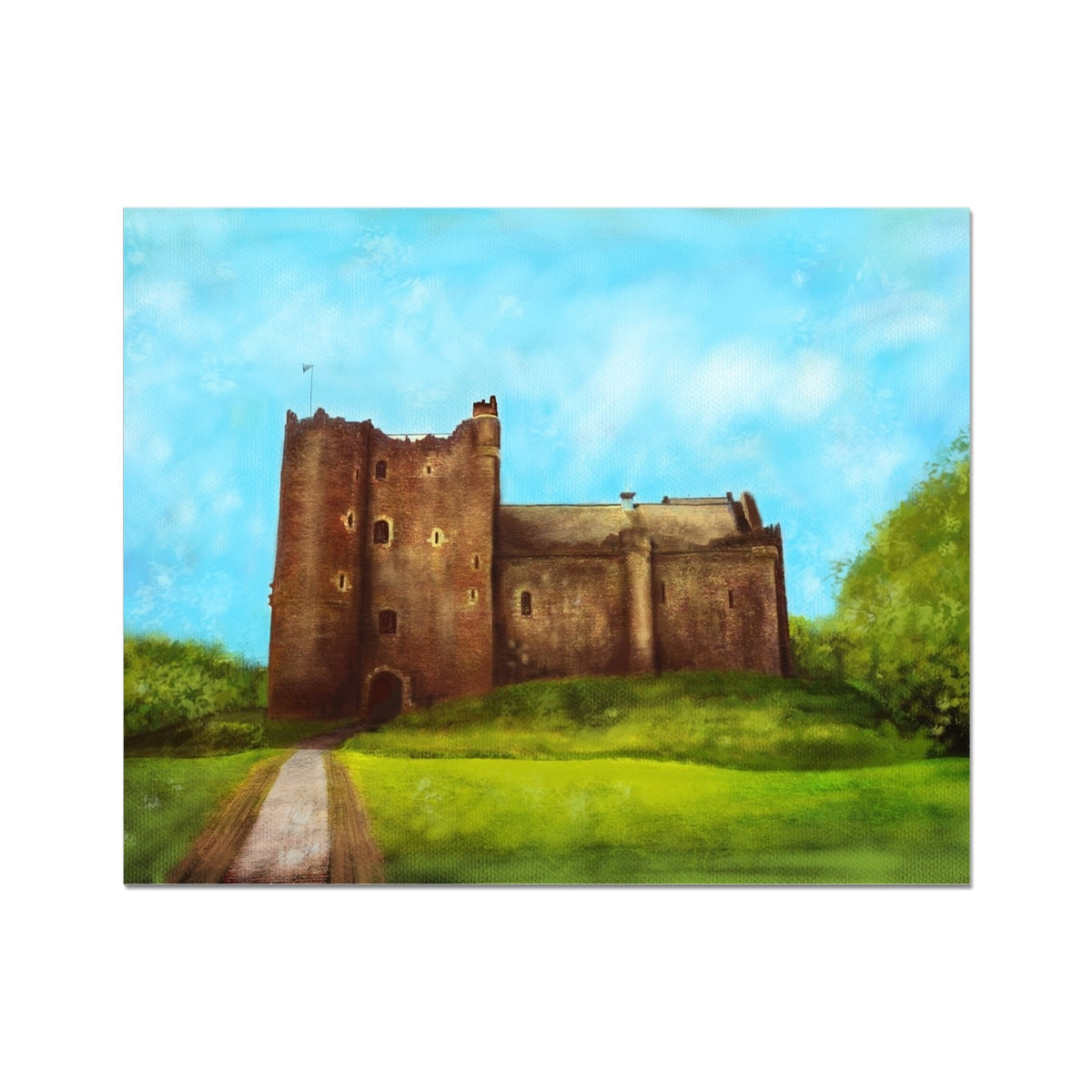 Doune Castle (Castle Leoch) Artist Proof Collector Print - All Art Prints - Scotland