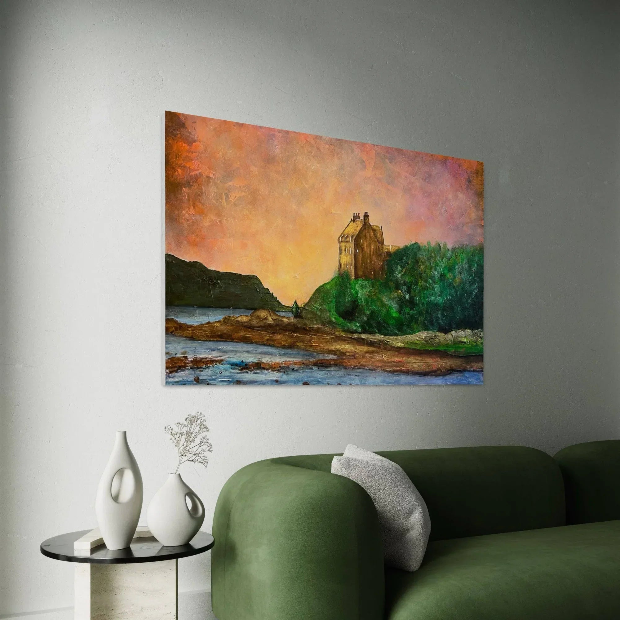 Duntrune Castle  | Statement Interior Wall Art from Scotland