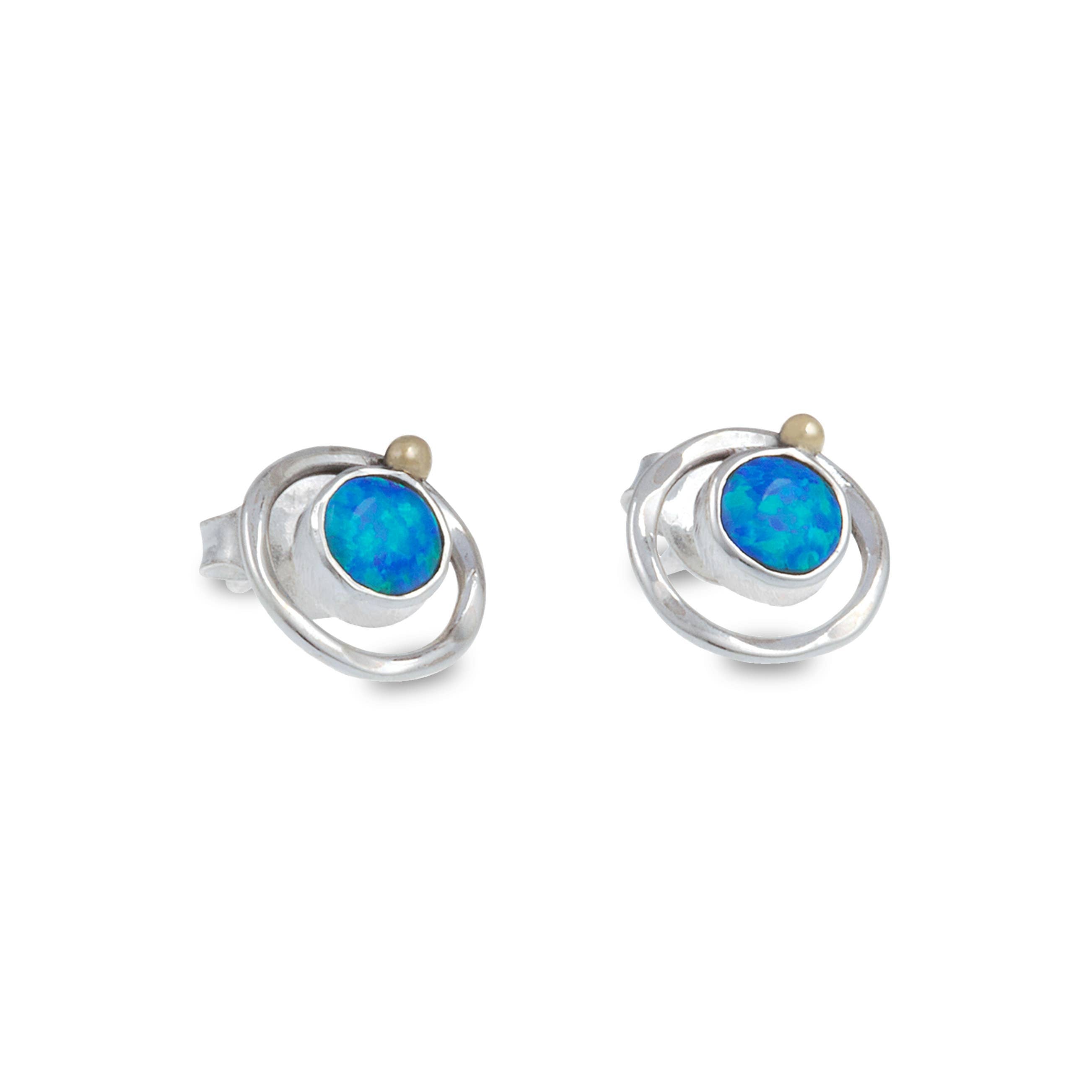 Dainty Opalite Stud Earrings