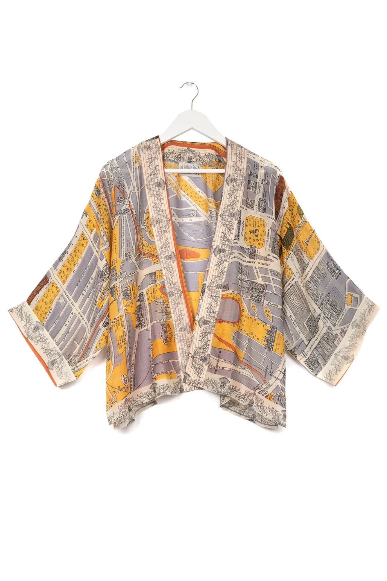Edinburgh map Kimono - Clothing - Scotland