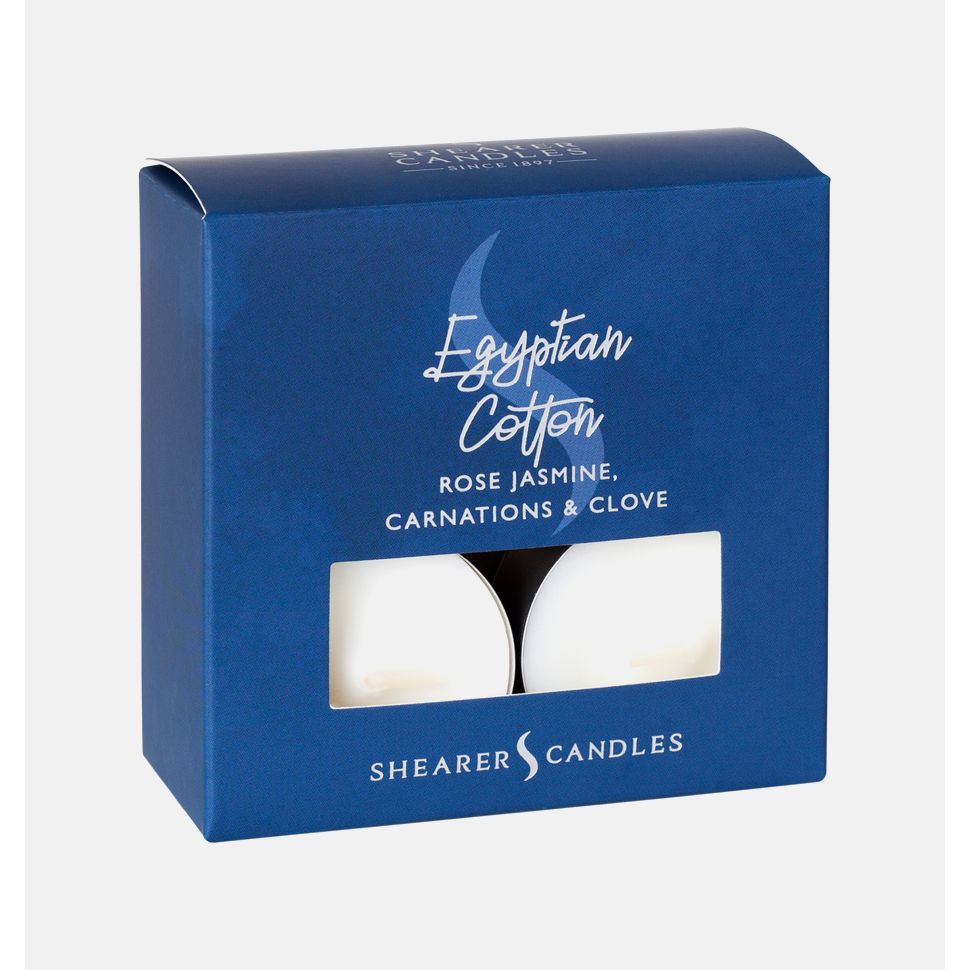 Egyptian Cotton Tealights - The Nancy Smillie Shop - Art, Jewellery & Designer Gifts Glasgow