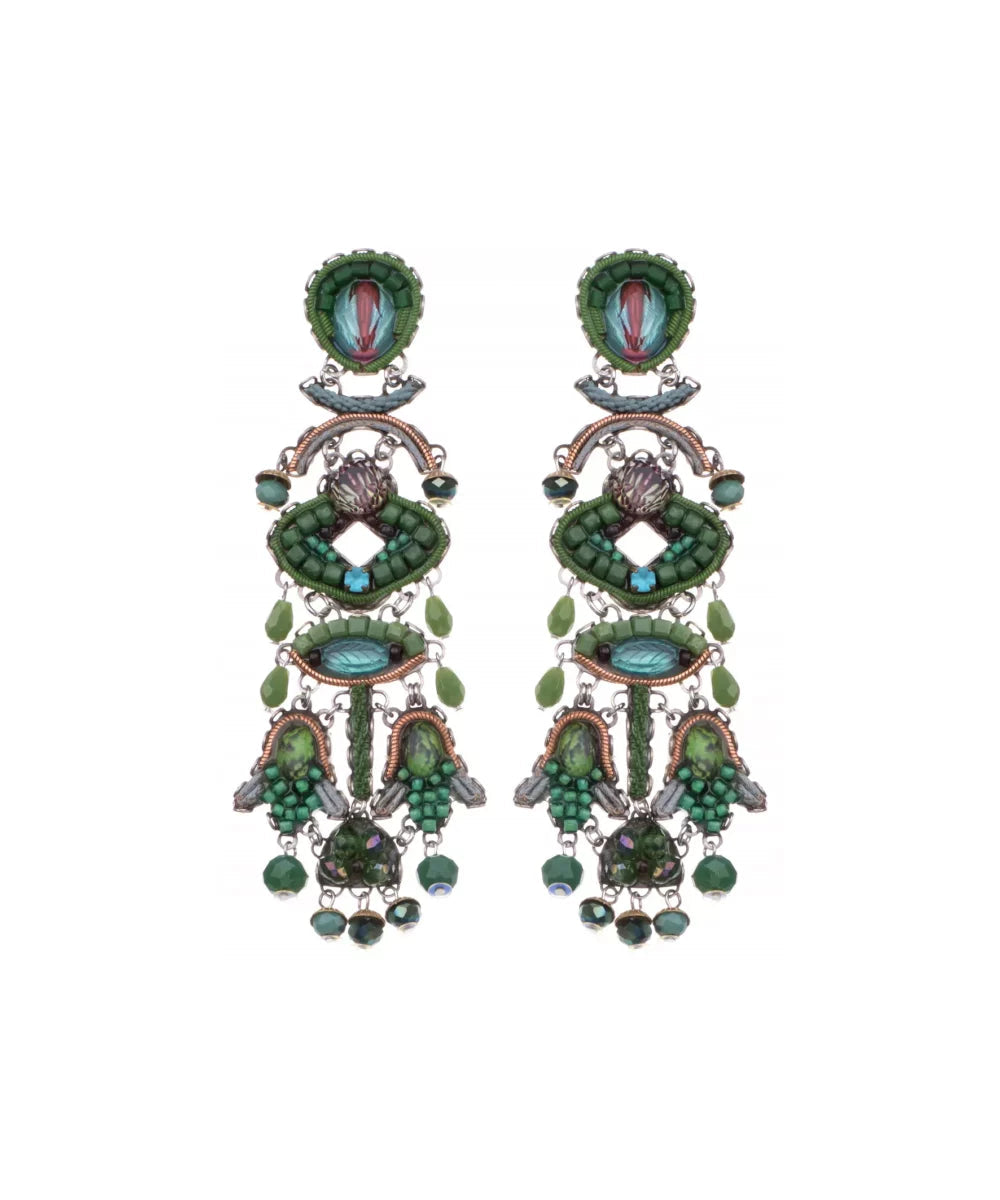 Evergreen Layla Earrings - The Nancy Smillie Shop - Art, Jewellery & Designer Gifts Glasgow