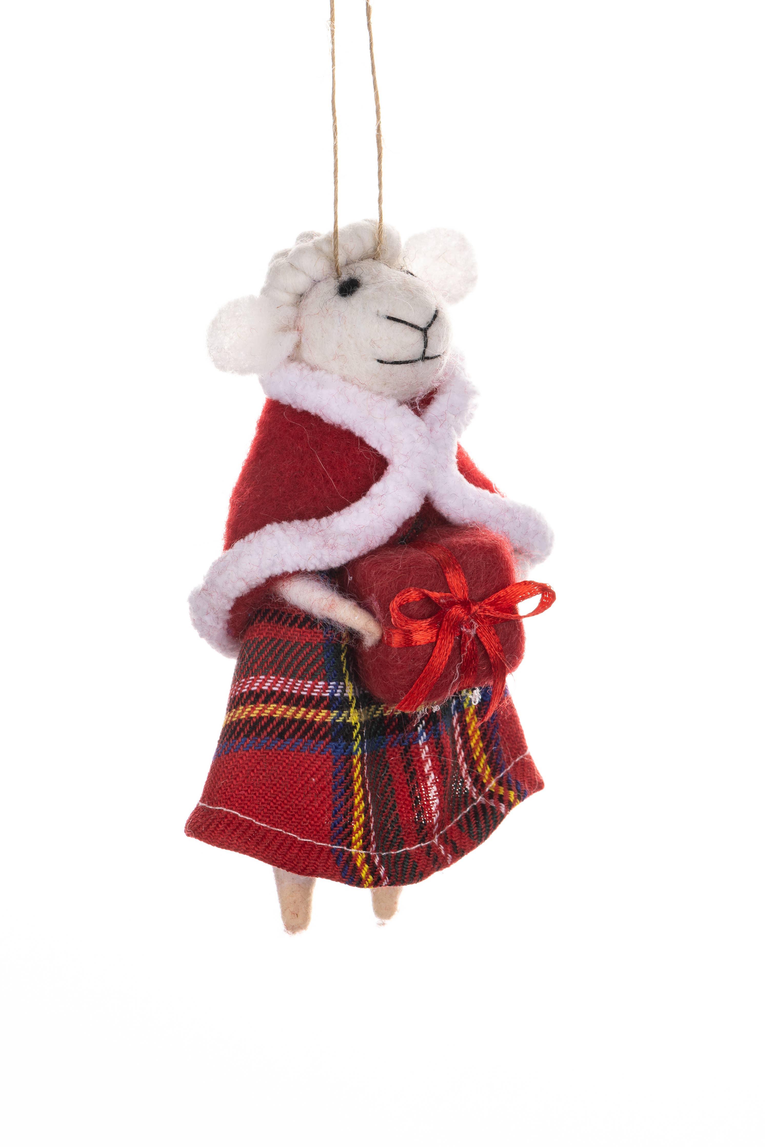 Ewe In Tartan with Gift - Gifts Under £10 - Scotland
