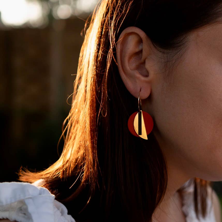 Bauhaus Collection | Tangent Earrings | BH003