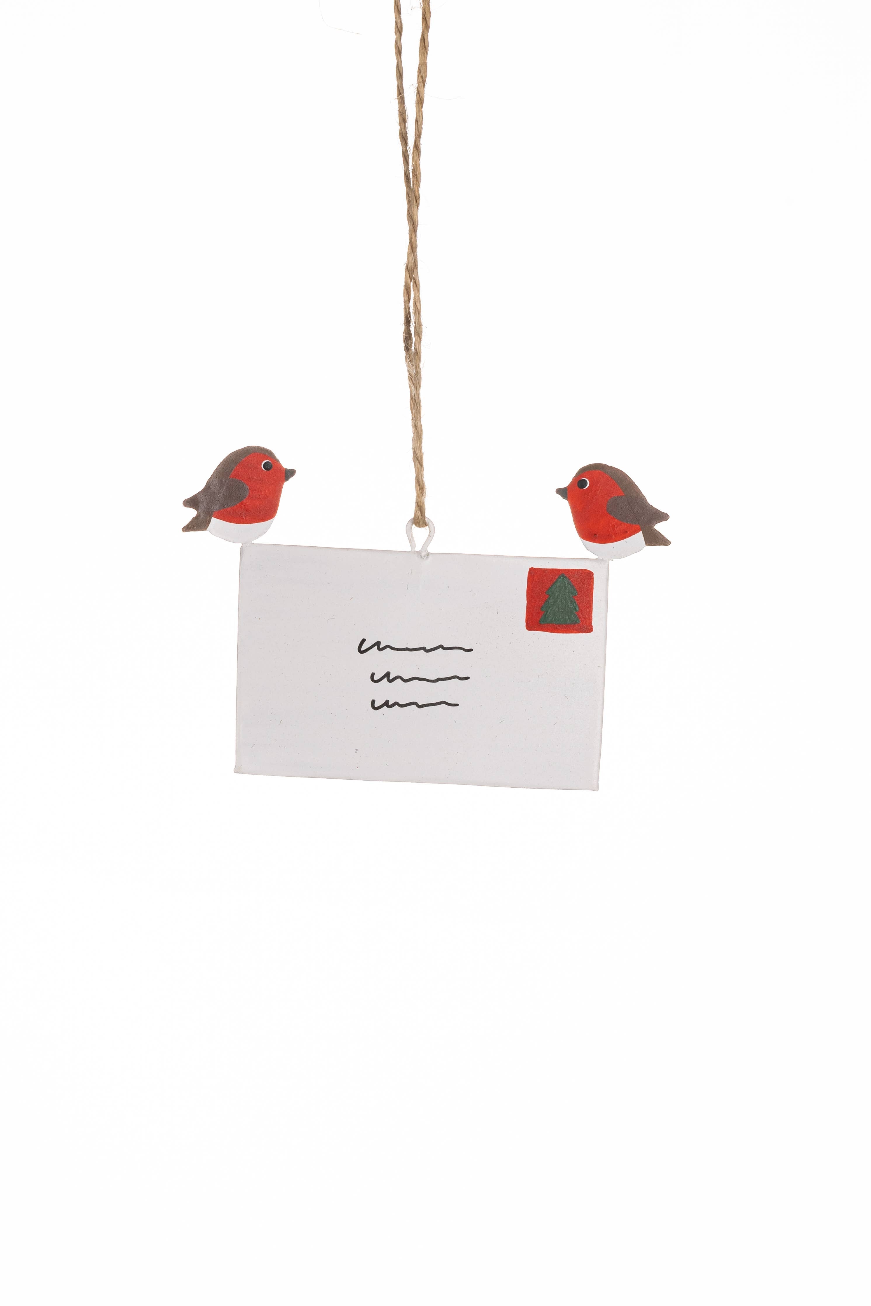 Delivering The Xmas Card