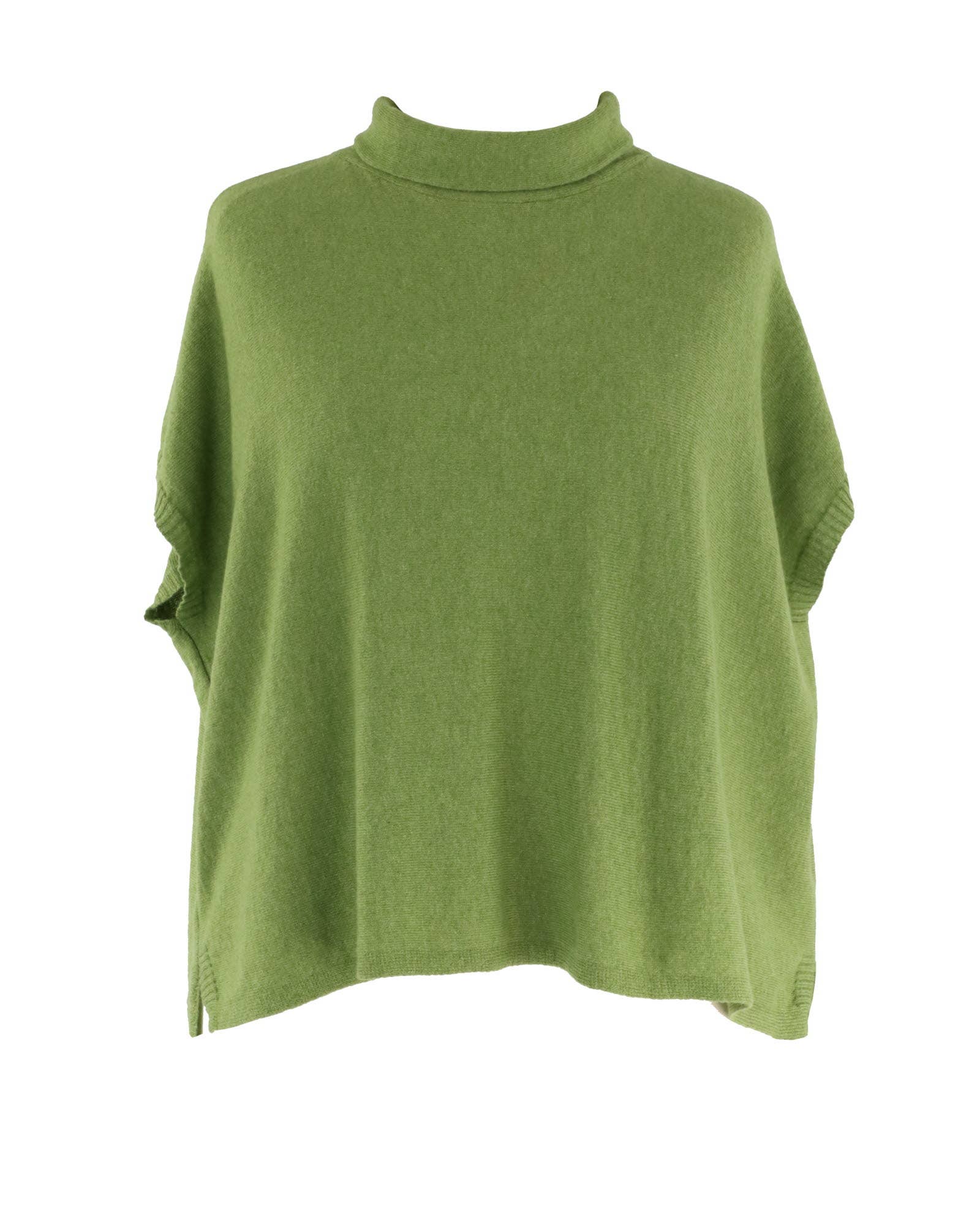 Classic Cashmere Blend Tunic: Denim Blue