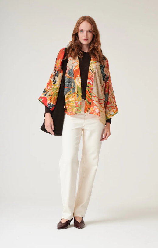 Fans Scarlet Kimono - Clothing - Scotland