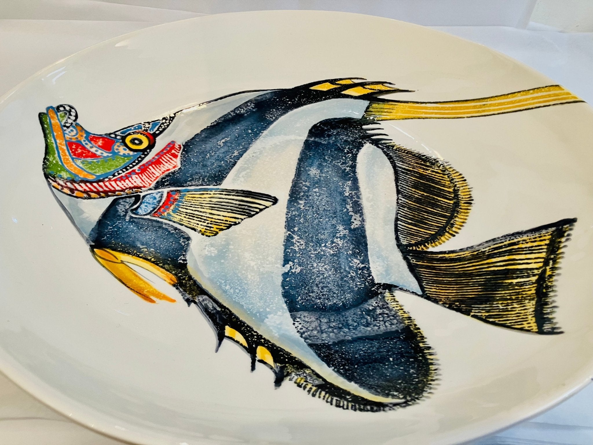 Fantastical Fish Platter - The Nancy Smillie Shop - Art, Jewellery & Designer Gifts Glasgow