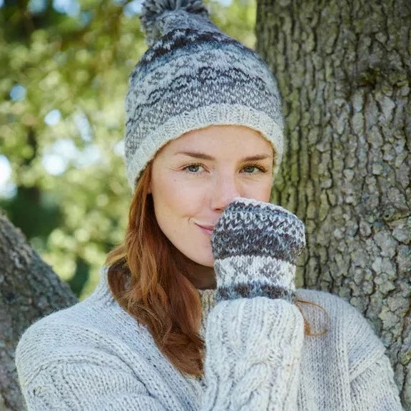 Finisterre Beanie Natural - The Nancy Smillie Shop - Art, Jewellery & Designer Gifts Glasgow