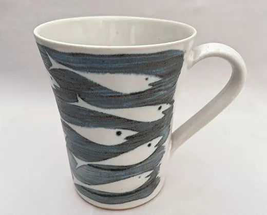 Fish Mug - The Nancy Smillie Shop - Art, Jewellery & Designer Gifts Glasgow