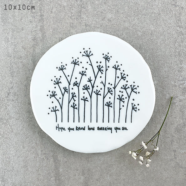 Flowers Coaster - All House & Home - Scotland