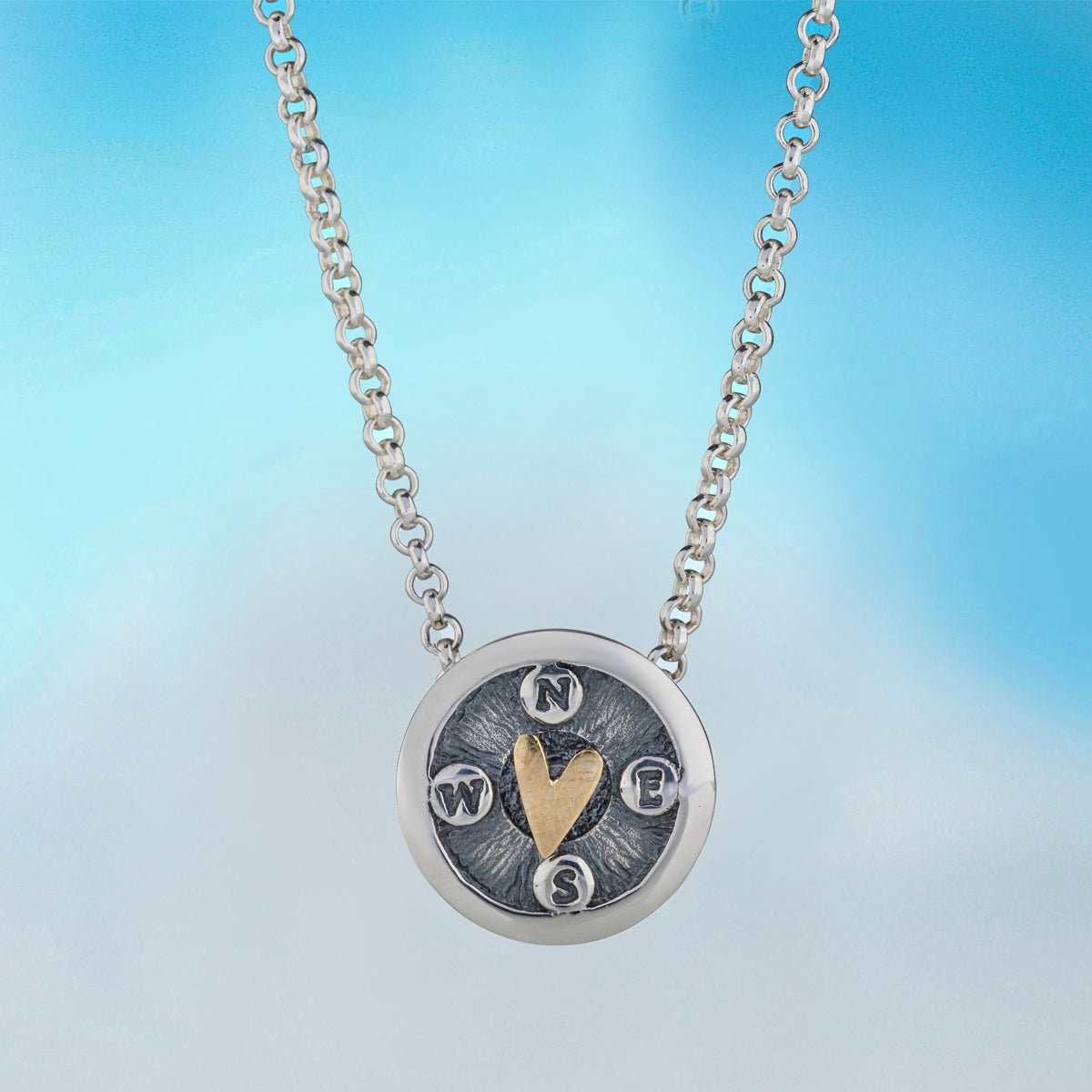 Follow Your Heart Pendant - The Nancy Smillie Shop - Art, Jewellery & Designer Gifts Glasgow