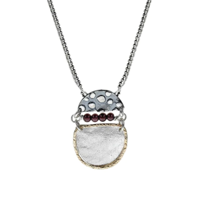 Garnet Necklace - The Nancy Smillie Shop - Art, Jewellery & Designer Gifts Glasgow