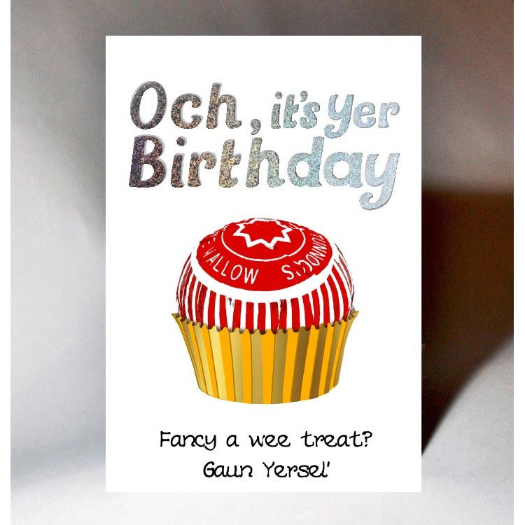 Gaun Yersel Birthday Card - The Nancy Smillie Shop - Art, Jewellery & Designer Gifts Glasgow