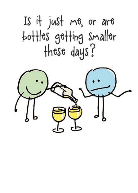 Getting Smaller? Card - The Nancy Smillie Shop - Art, Jewellery & Designer Gifts Glasgow
