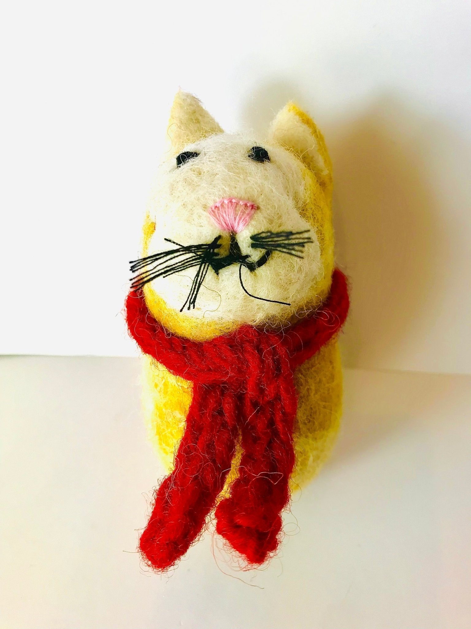 Ginger Cat Scarf Dec - The Nancy Smillie Shop - Art, Jewellery & Designer Gifts Glasgow