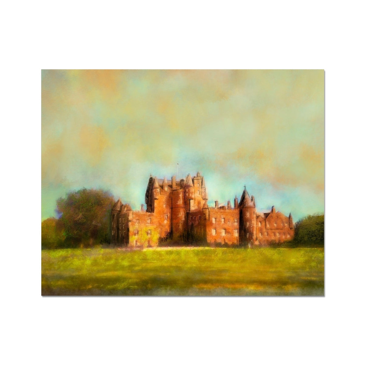 Glamis Castle Artist Proof Collector Print - All Art Prints - Scotland