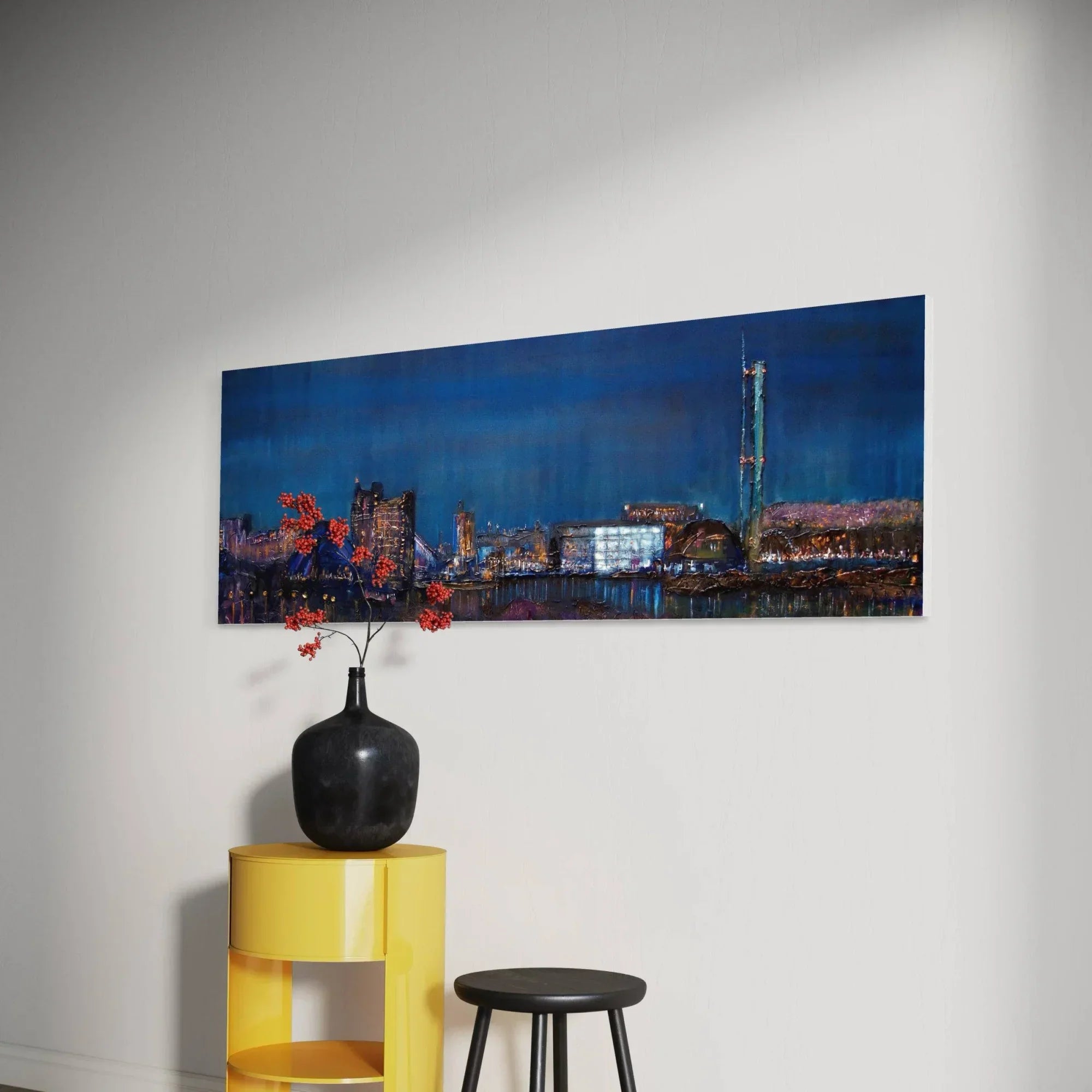 Glasgow Harbour  | Statement Interior Wall Art from Scotland