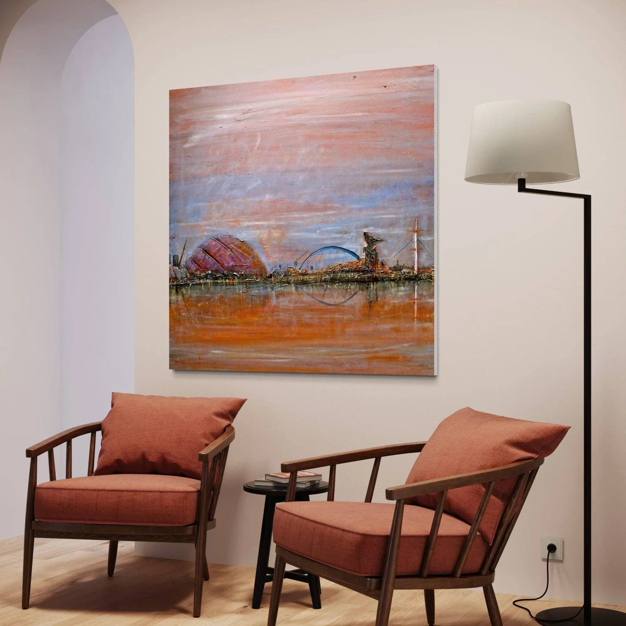 Glasgow Harbour  | Statement Interior Wall Art from Scotland