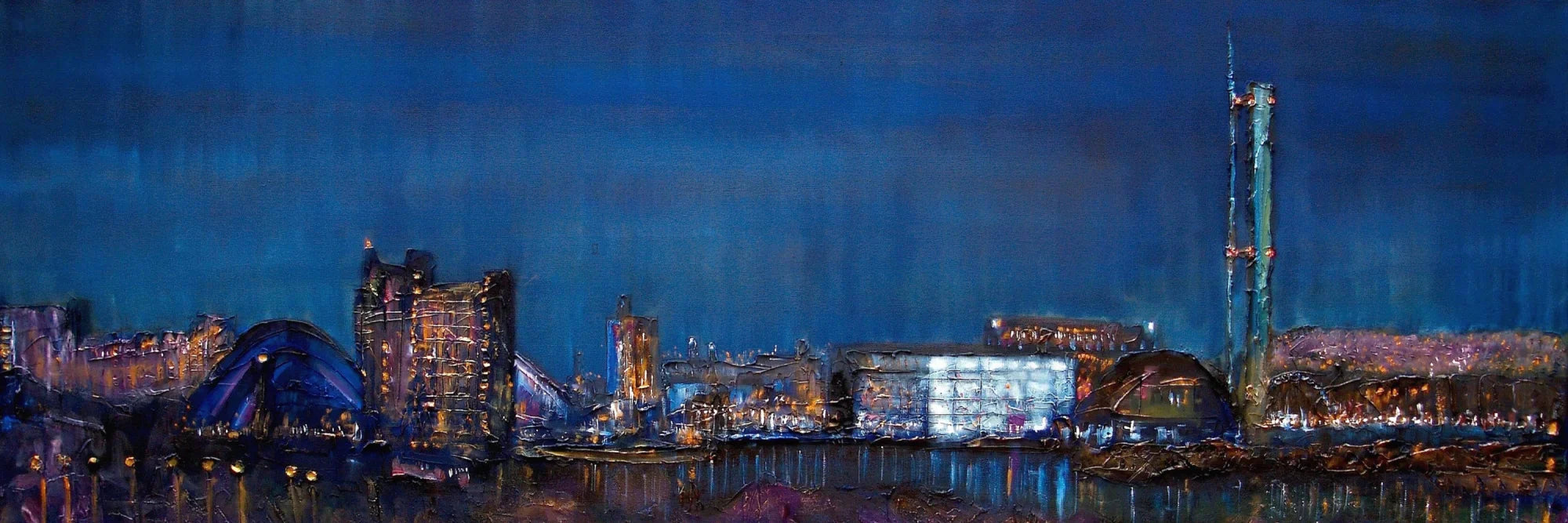 Glasgow Harbour  | Statement Interior Wall Art from Scotland