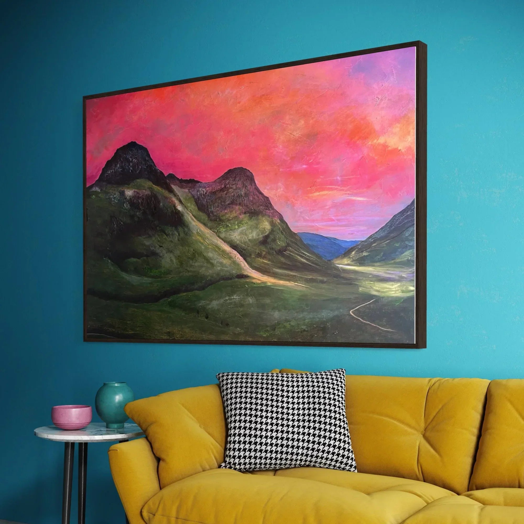 Glencoe Dusk  | Statement Interior Wall Art from Scotland