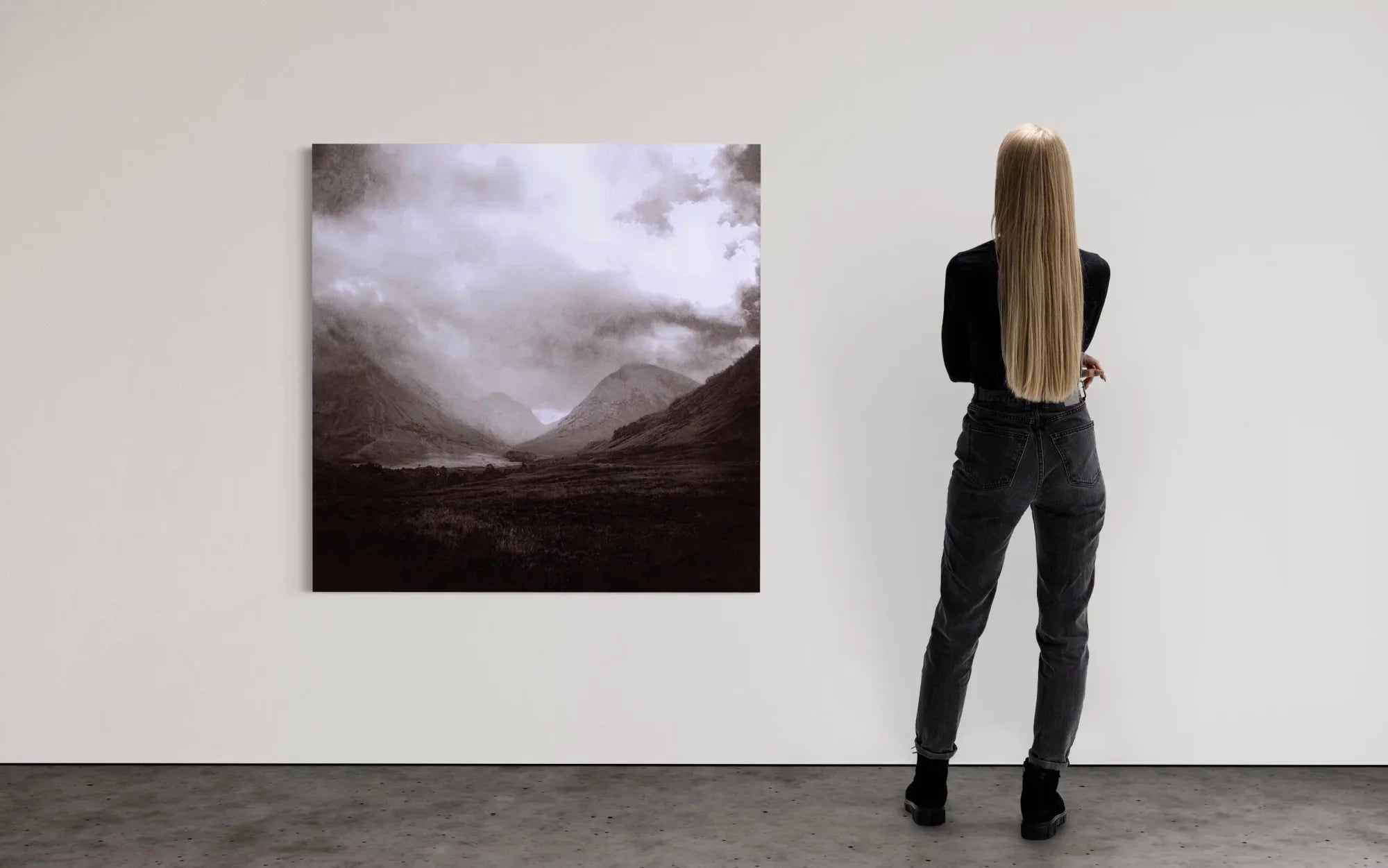 Glencoe Mist  | Statement Interior Wall Art from Scotland
